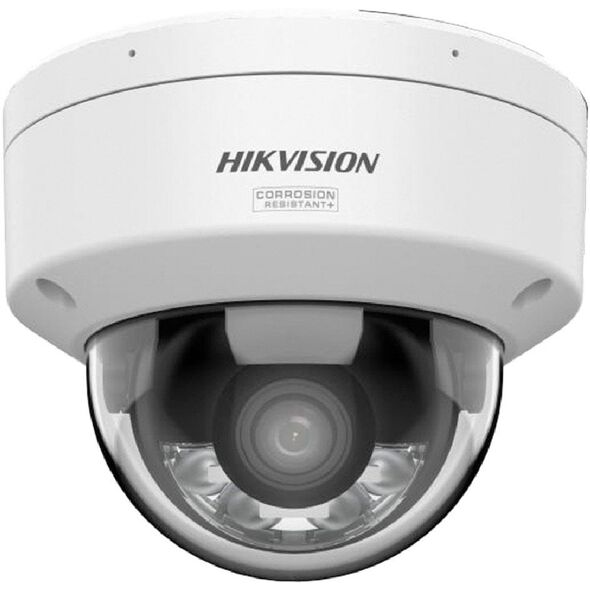 Hikvision dome DS-2CD2147G3-LIS2UY F4 (balta, 4 MP, 30 m IR| 30 m LED| Hybrid Light, ColorVu)
