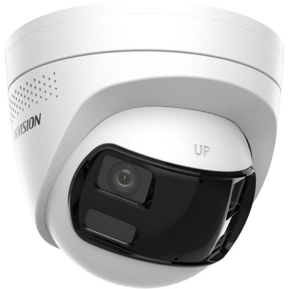 Hikvision dome DS-2CD1363G2P-LIUF/SL F2.8 (balta, 6 MP, 180°, 30 m LED, Smart Hybrid, panoraminė 180°)