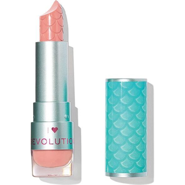 Makeup Revolution I Heart Revolution Mystical Mermaids Lipstick Beach Babe Pomadka do ust 1 szt.