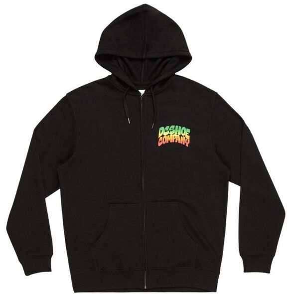 DC Hot Box Zip Hoodie ADYSF03146-KVJ0 Czarne L