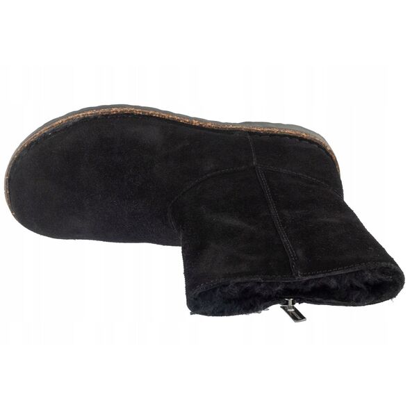 Birkenstock Uppsala Zip Shearling 1030047 Czarne 41