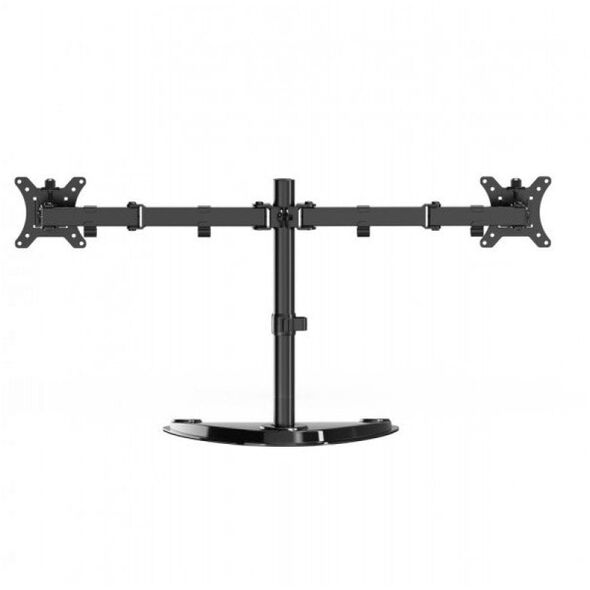 GEMBIRD Stojak biurkowy na dwa monitory regulowany 13-32cal do 8 kg