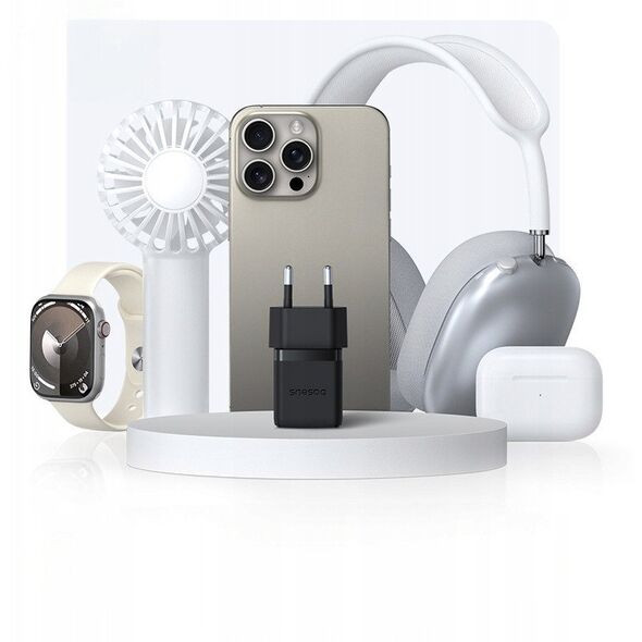 Ładowarka sieciowa Baseus Palm 20W USB-A, USB-C czarna