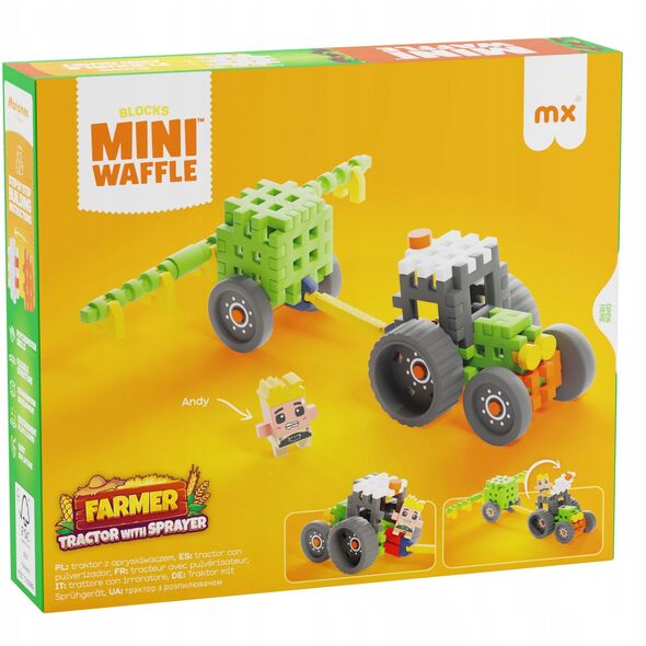 *****Klocki waffle Farmer traktor+orpys.50el 07498