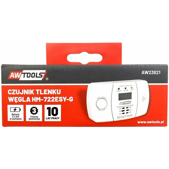 AWTOOLS CZUJNIK CZADU 2xAA 1,5V