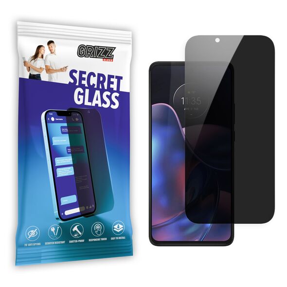 Matowe szkło prywatyzujące GrizzGlass SecretGlass do Motorola Edge (2022)