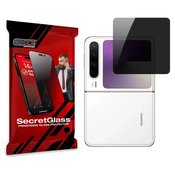 Matowe szkło prywatyzujące GrizzGlass SecretGlass do Huawei Pura X