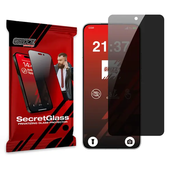 Matowe szkło prywatyzujące GrizzGlass SecretGlass do Honor GT Pro