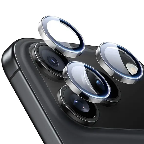 Osłona na aparat ESR Armorite Camera Protector do Apple iPhone 14 Pro / 14 Pro Max / 15 Pro / 15 Pro Max / 16 Pro / 16 Pro Max / 17 Pro / 17 Pro Max Clear