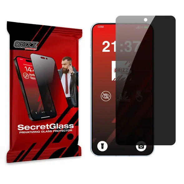 Matowe szkło prywatyzujące GrizzGlass SecretGlass do Oppo Find X8s