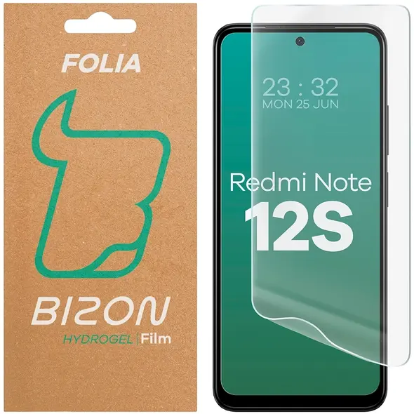 Folia hydrożelowa na ekran Bizon Glass Hydrogel Front do Xiaomi Redmi Note 12S
