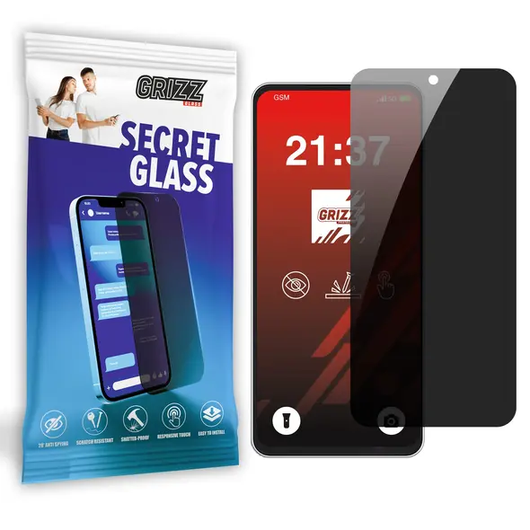 Matowe szkło prywatyzujące GrizzGlass SecretGlass do Samsung Galaxy F06 5G