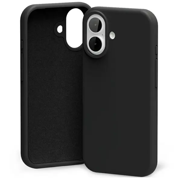 Etui Mercury Silicone do Apple iPhone 17 czarny