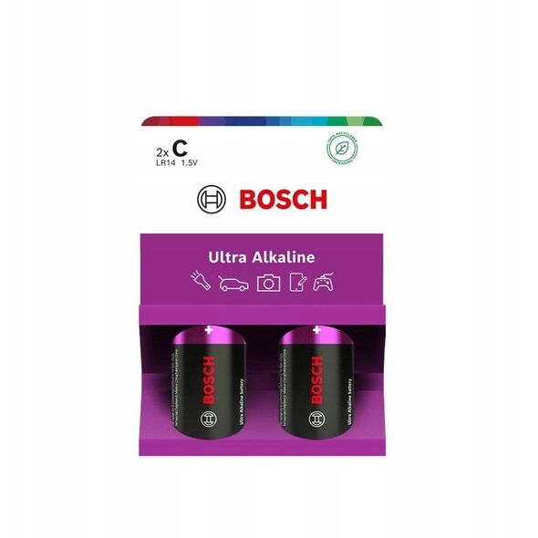 ΜΠΑΤΑΡΙΑ BOSCH 2ΤΜΧ C ULTRA ΑΛΚΑΛΙΚΗ LR14UA2B/00