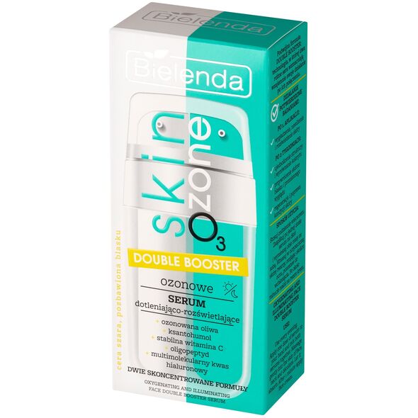 BIELENDA Skin O3 Zone Double booster Serum dotleniająco - rozświetlające 2 x 7,5 ml