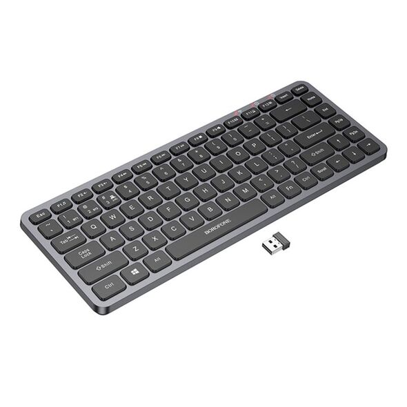 Ασύρματο Πληκτρολόγιο Borofone BG16 Cloud Μαύρο 6941991119118 6941991119118 έως και 12 άτοκες δόσεις
