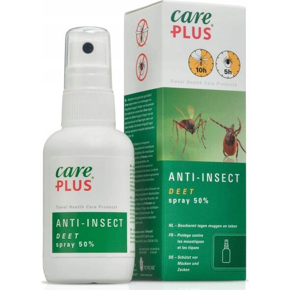 MEDICAL Care Plus Priemonė CarePlus Anti-Insect Deet 50% 60ml