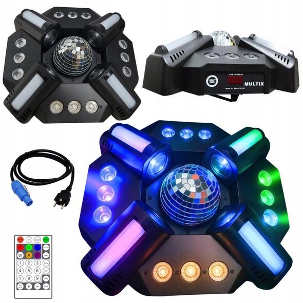 LIGHT4ME MULTIX multiefekt świetlny 3w1 LED scenic