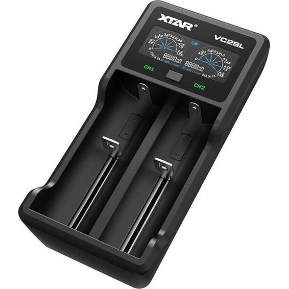 Ładowarka Xtar XTAR ŁADOWARKA DO AKUMULATORÓW CYLINDRYCZNYCH LI-ION / NI-MH / NI-CD 18650 VC2SL