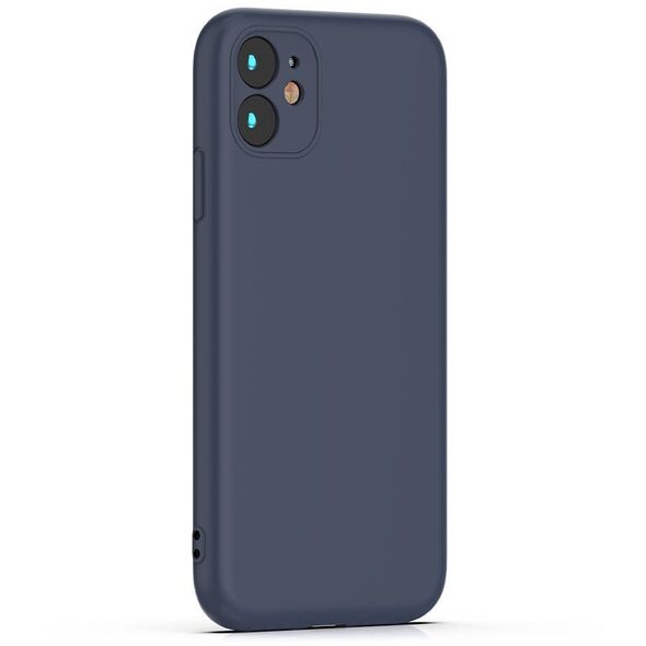 Nakładka Silicon do Samsung Galaxy A17 5G ciemnoniebieska