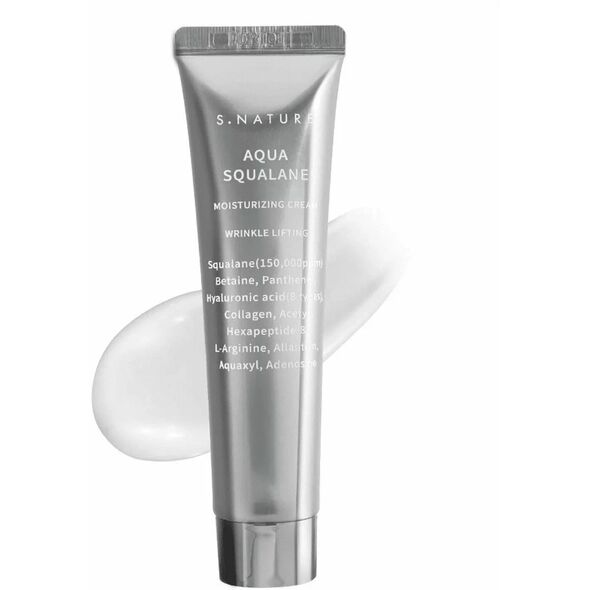 S.NATURE_Aqua Squalane Moisturizing Cream Jumbo nawilżający krem do twarzy 80ml