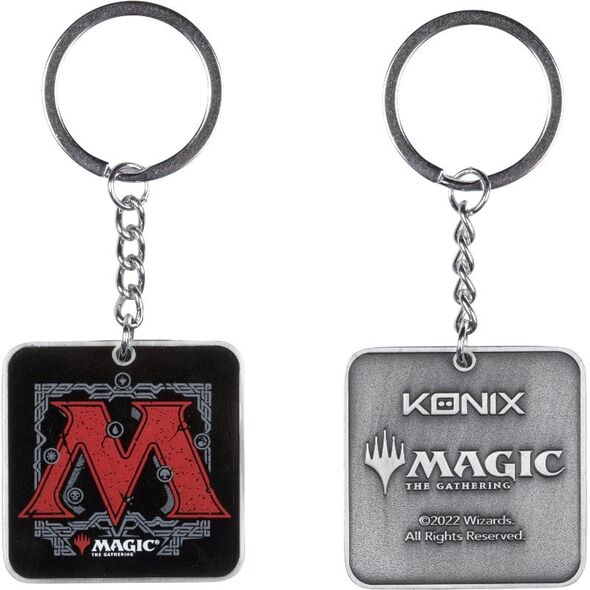 Konix 78441121182 brelok do kluczy / etui Czarny, Czerwony