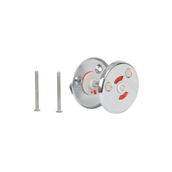 ESCUTCHEON 0350 STEEL BATHROOM CP