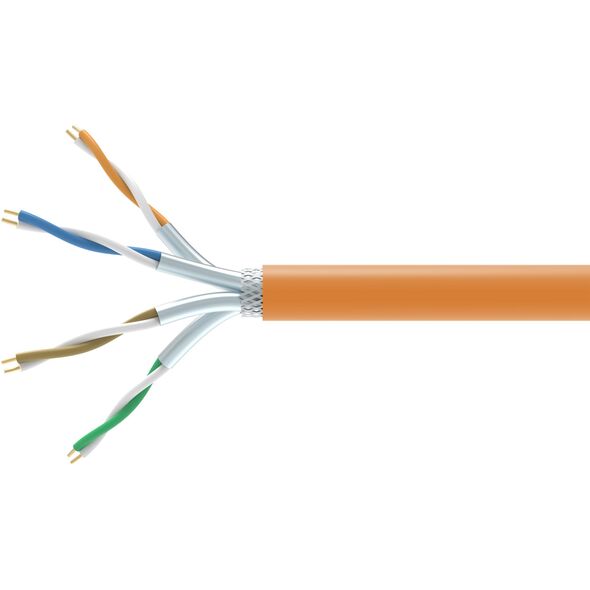 Equip 404551 kabel sieciowy Pomarańczowy 305 m Cat7 S/FTP (S-STP)