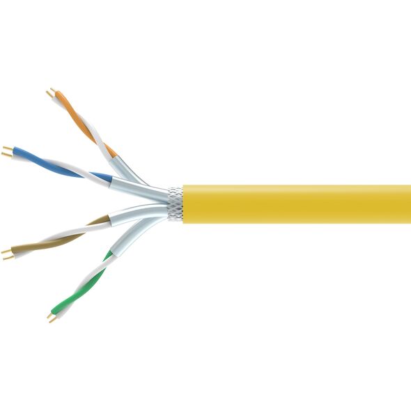 Equip 404563 kabel sieciowy Żółty 1000 m Cat7a S/FTP (S-STP)