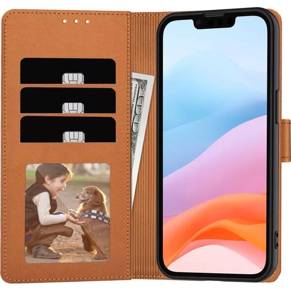 TECH-PROTECT WALLET IPHONE SE 4 2025 SADDLE BROWN