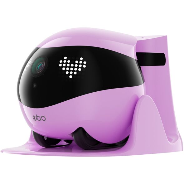 EnaBot - EBO AIR 2 - domowy, mobilny robot monitorujący (różowy)