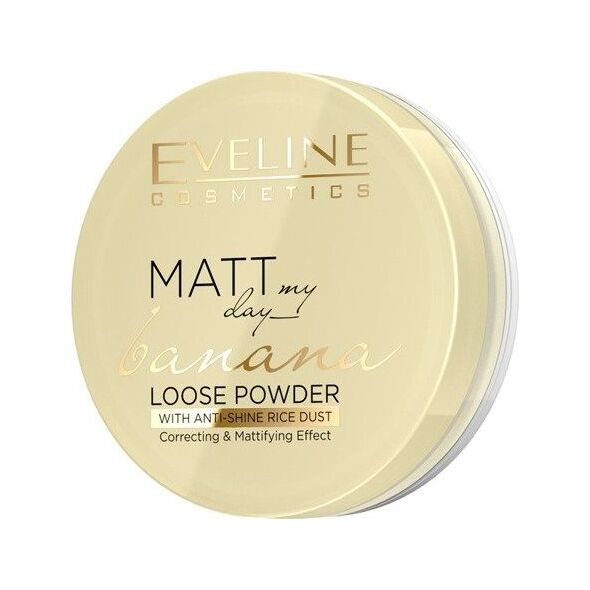 Eveline Puder sypki Matt My Day Banana Loose Powder Correcting&Mattifying 6g