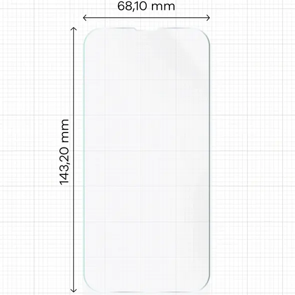 Folia hydrożelowa na ekran Bizon Glass Hydrogel Front do Apple iPhone 16e / 14 / 13 Pro / 13