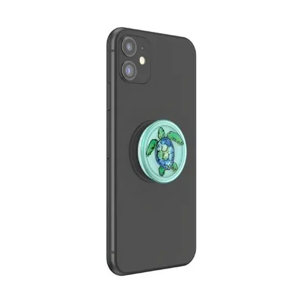 Uchwyt do telefonu POPSOCKETS PlantCore Grip Tortuga