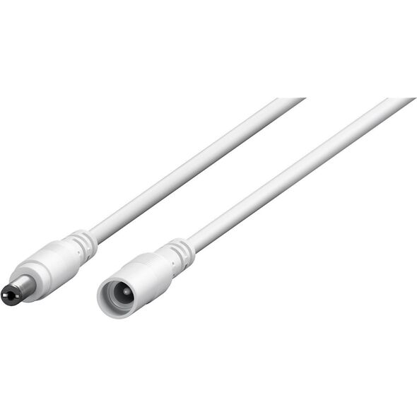 Kabel przedłużający DC, 10 m, biały - Długość kabla 10 m