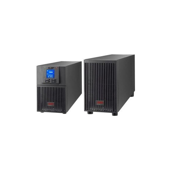 APC Easy UPS On-Line - USV - Turm, erweiterte Laufzeit - Wechselstrom 220/230/240 V - 900 Watt - 1000 VA - 1-phasig - Bleisaure - USB, serial - Ausgangsanschlusse: 4 - Europa - Schwarz, RAL 7010