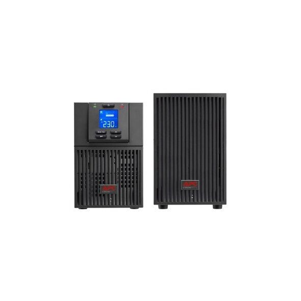 APC Easy UPS On-Line - USV - Turm, erweiterte Laufzeit - Wechselstrom 220/230/240 V - 900 Watt - 1000 VA - 1-phasig - Bleisaure - USB, serial - Ausgangsanschlusse: 4 - Europa - Schwarz, RAL 7010