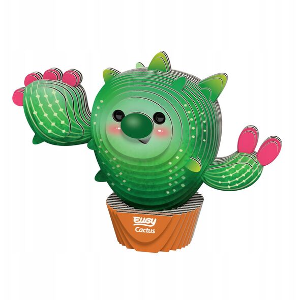 EUGY 3D Cardboard Model Kit - Cactus