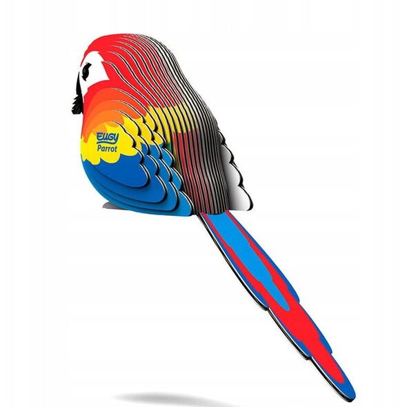 EUGY 3D Cardboard Model Kit - Parrot