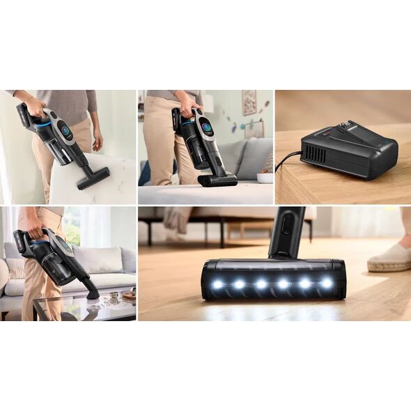 Bosch BHZUNGMP, Turbo brush, Handheld vacuum, Black, Bosch, Unlimited 10 (BBS10…, BCS10…, BKS10…, BSS10…, BXS10…), 400 g