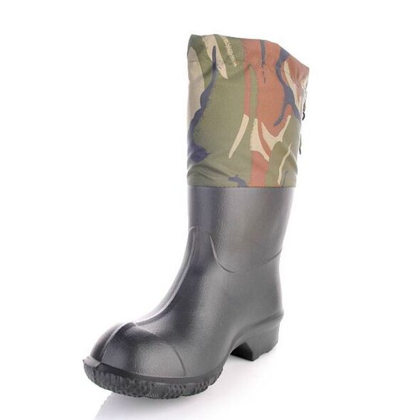 Lemigo Buty filcak Eva 802 z kołnierzem 44 moro 758020944A