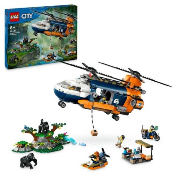 Lego City Jungle Explorer Helicopter (60437) (LGO60437) έως 12 άτοκες Δόσεις
