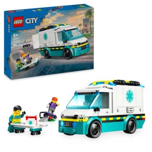 Lego City Ambulance (60451) (LGO60451) έως 12 άτοκες Δόσεις