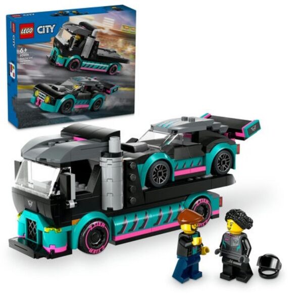 Lego City Car Transporter With Racing Cars (60406) (LGO60406) έως 12 άτοκες Δόσεις