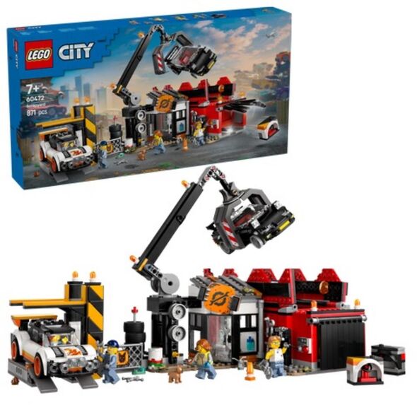 Lego City Junkyard With Cars (60472) (LGO60472) έως 12 άτοκες Δόσεις