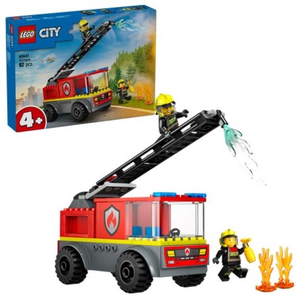 Lego City Fire Department Ladder Vehicle (60463) (LGO60463) έως 12 άτοκες Δόσεις