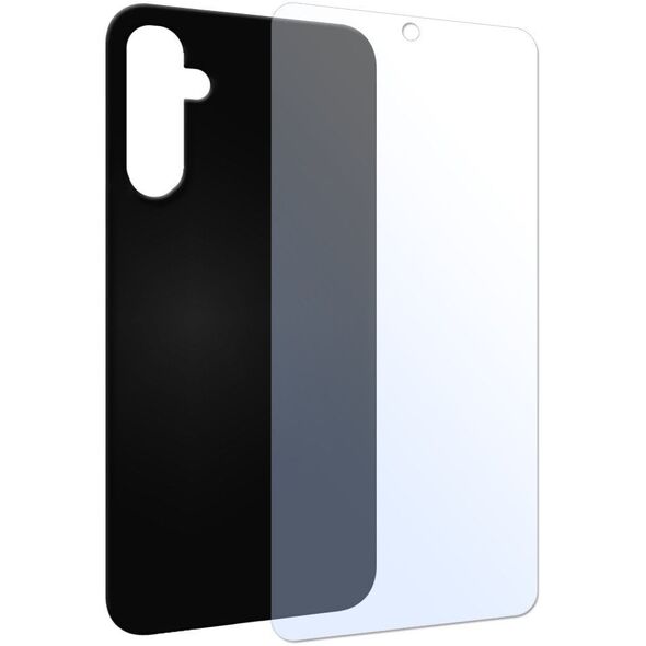 PEDEA Θήκη Soft TPU Samsung Galaxy A15 5G, μαύρο + Προστατευτικό γυαλί
