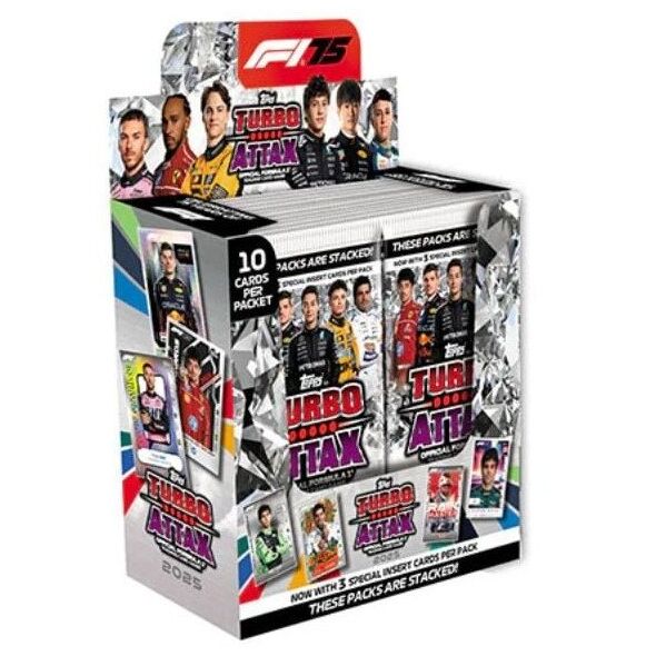 TOPPS FORMULA 1 TURBO ATTAX CARDS CDU
