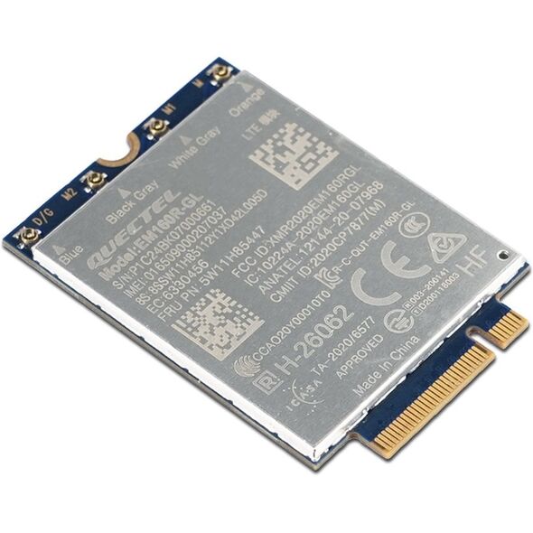 Lenovo WWAN modulis, για X1 Carbon Gen 12 / P16v Gen 2 | ThinkPad Quectel EM160R-GL 4G LTE-A Cat 16 M.2 | 42 x 30 x 2,3 mm