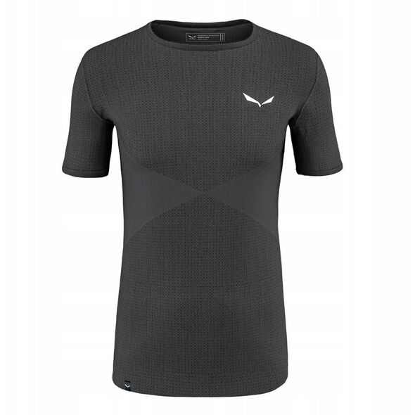Koszulka męska Salewa Zebru Medium Warm Amr T-Shirt - onyx rozmiar: xl